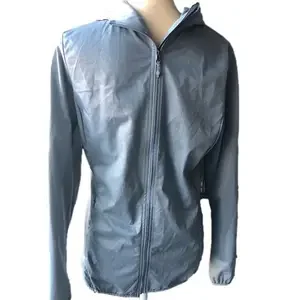 Crane | Jackets & Coats | Mens Crane Lightweight Gray Running Jacket Sz ...